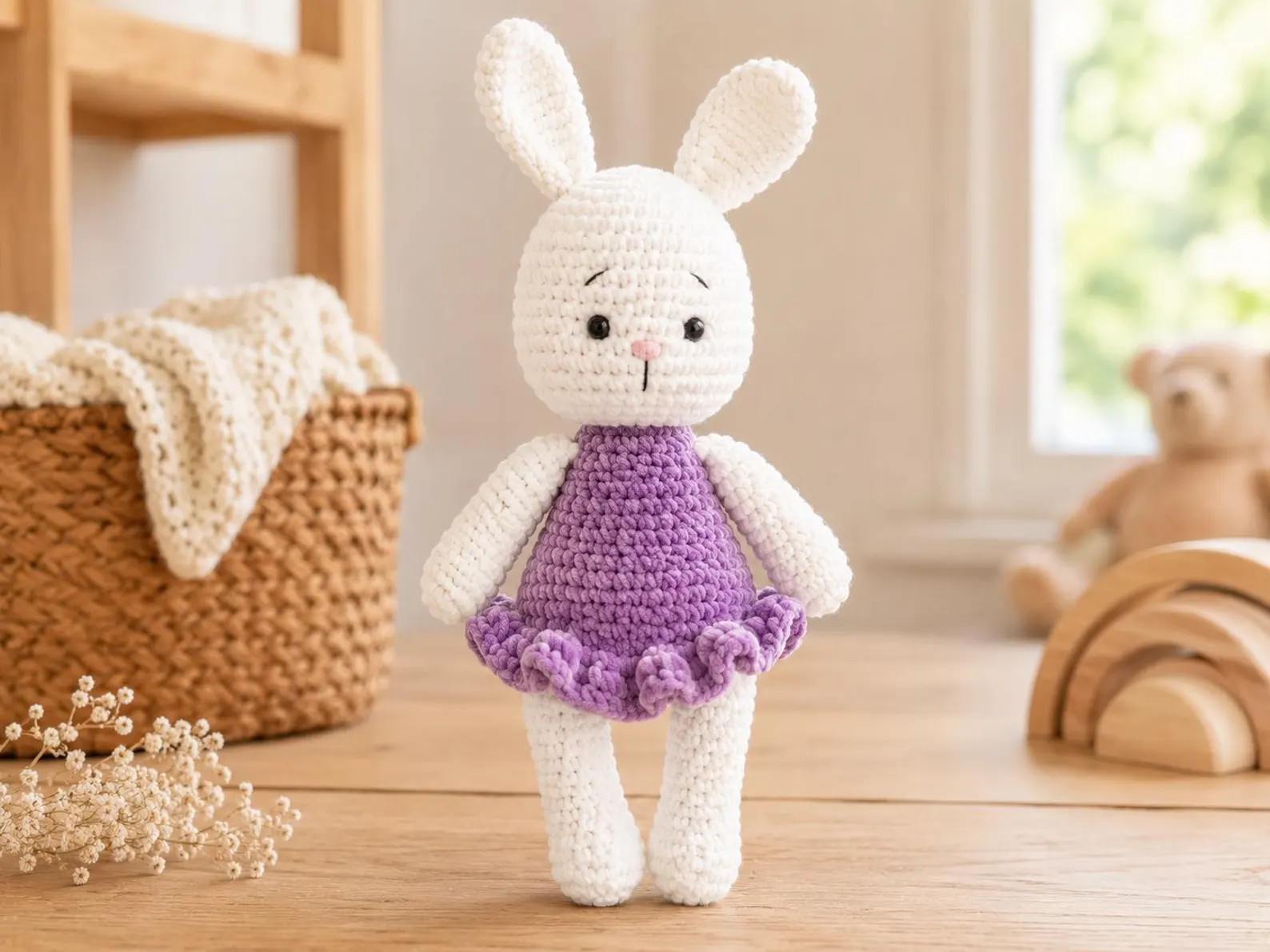 Crochet Bunny Doll Pattern
