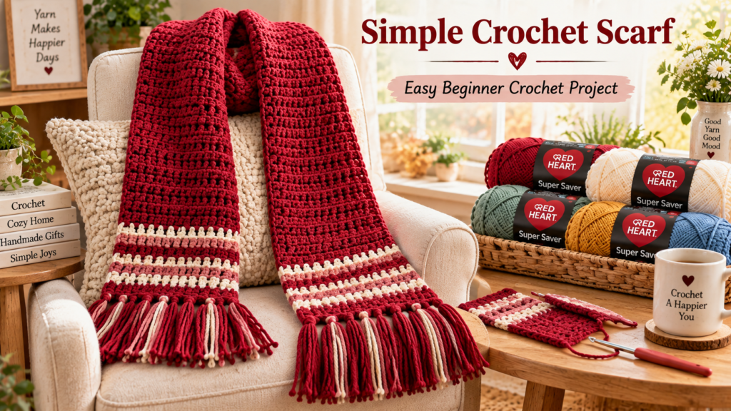 Cozy Crochet Scarf Workshop