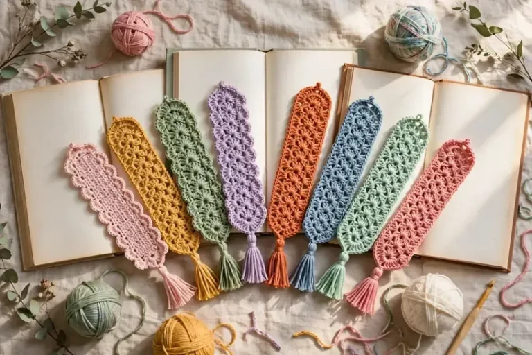 21 Free Crochet Bookmark Patterns for Book Lovers